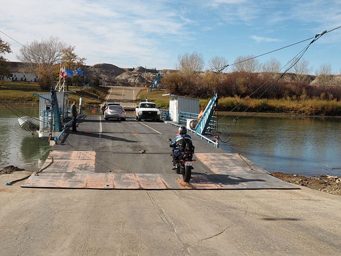 Red Deer River ferry