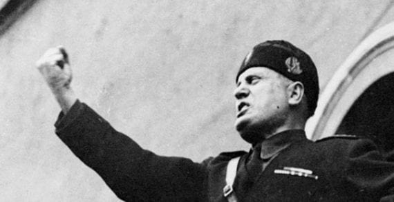 Mussolini Mussolini more a man of the left than of the right