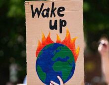 climate change earth protest Time for a rational approach to environmental issues