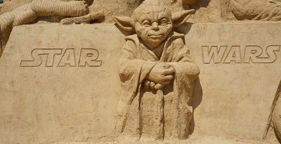 Yoda from Star Wars “Do. Or do not. There is no try.” The wisdom of Star Wars