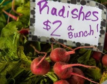 radishes produce groceries Will a pandemic and an oil price war bring cheaper food?