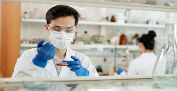 lab medical research Samples from Alberta COVID-19 patients stored for future research