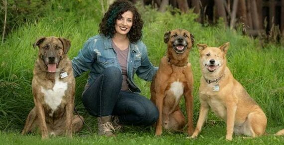 Chelsea Jones dogs pets military, teacher PhD grad finds her calling serving those who serve their country