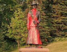 Emily murphy statue Vandalizing Emily Murphy for no good reason