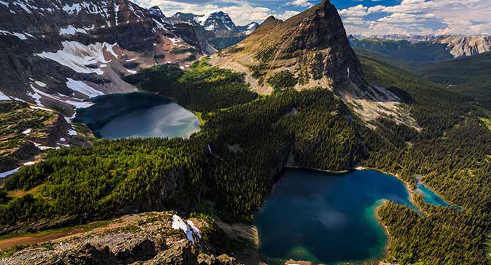 mountain Egypt lake Rockies Banff national park Lakes in Canadian Rockies losing turquoise lustre as glaciers fade