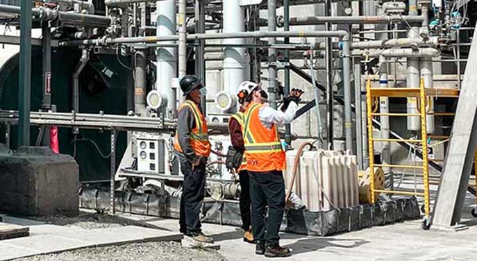 carbon-capturing material testing in Svante cement plant Carbon-capturing material could help industry reduce emissions, costs